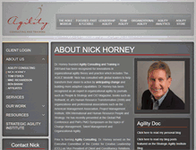 Tablet Screenshot of nickhorney.com
